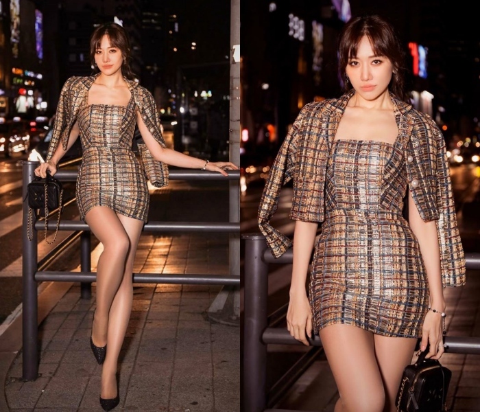 Hà Hồ diện đồ kín bưng, Minh Tú hở bạo với nịt ngực-7