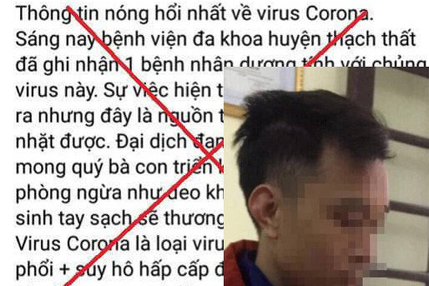 Thêm một thanh niên ở Hà Nội tung tin bịa đặt dịch corona bị triệu tập-1