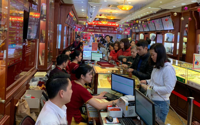 Giá vàng hôm nay 3/2, tăng mạnh ngày vía Thần Tài-1