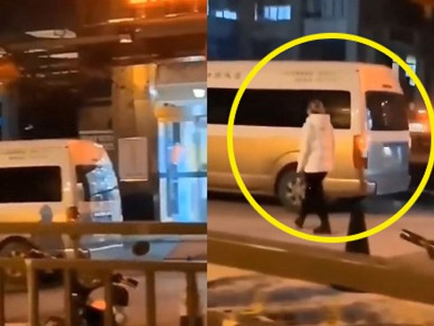 Hình ảnh cô gái gào khóc gọi “Mẹ ơi