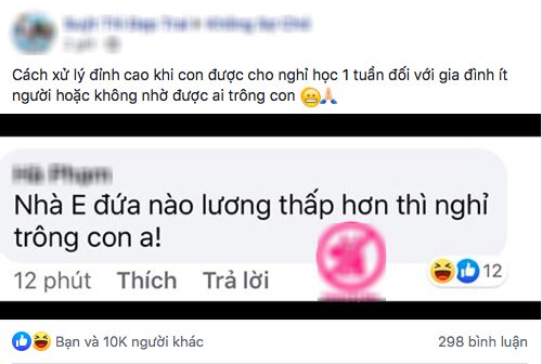Con nghỉ học 1 tuần vì dịch Corona, chị em vừa mừng vừa lo, thi nhau hiến 36 kế-3