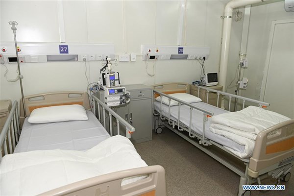 Bệnh viện dã chiến Hỏa Thần Sơn hoàn tất ở Vũ Hán-8