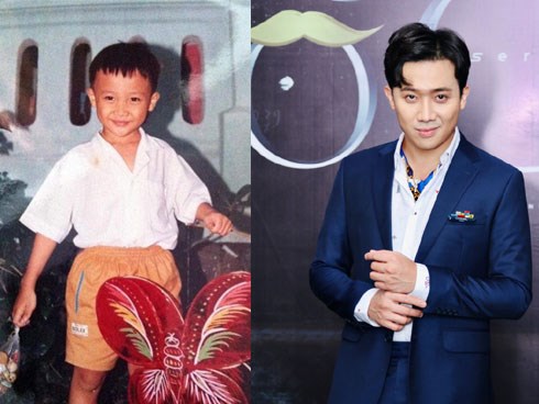 Lộ ảnh hiếm thời bé của Trấn Thành, nhưng sao so sánh với hiện tại cứ như 