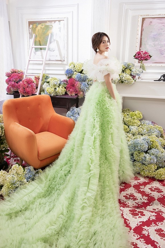 Đỉnh cao như Ninh Dương Lan Ngọc, lên đồ ngọt lịm vẫn gây đốn tim” vạn ánh nhìn-6