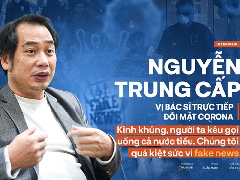 Vị bác sĩ trực tiếp đối mặt Corona: Kinh khủng, người ta kêu gọi uống cả nước tiểu. Chúng tôi quá kiệt sức vì fake news