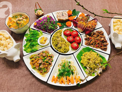 Rằm tháng Giêng này mẹ đảm có bánh bao trái đào siêu đẹp, siêu hấp dẫn bày biện-7