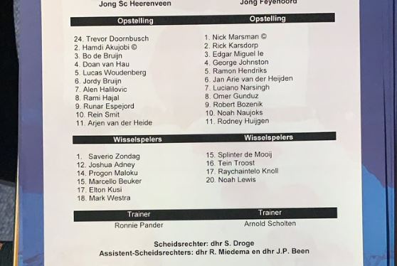 Văn Hậu chơi 90 phút trong trận thắng đậm của Jong Heerenveen-2