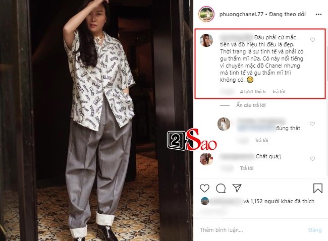 Nhìn cây hàng hiệu của Phượng Chanel mà cư dân mạng tranh cãi: Thẩm mỹ kém hay là Quá chất đây?-2