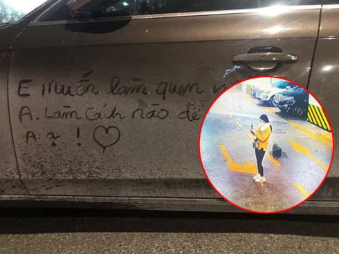 Xôn xao câu chuyện cô gái viết lời làm quen trên xế sang Audi, bị vợ chủ xe chụp luôn ảnh, đăng lên mạng dằn mặt cực
