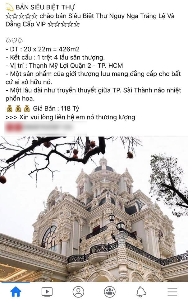 Thực hư chuyện Lý Nhã Kỳ vỡ nợ, phải bán tống bán tháo biệt thự dát vàng 118 tỷ như cung điện giữa lòng Sài Gòn?-4