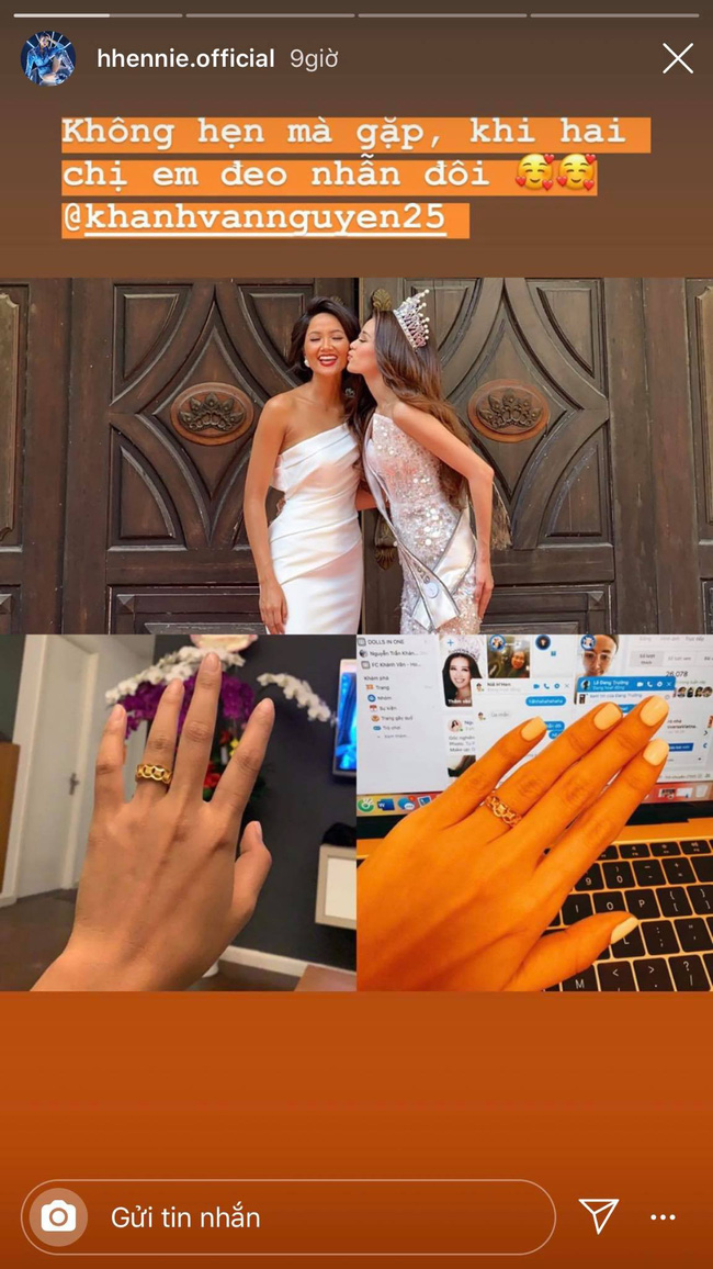 Lộ ảnh HHen Niê đeo nhẫn đôi với một người nhưng không phải bạn trai, hóa ra là nhân vật này-2
