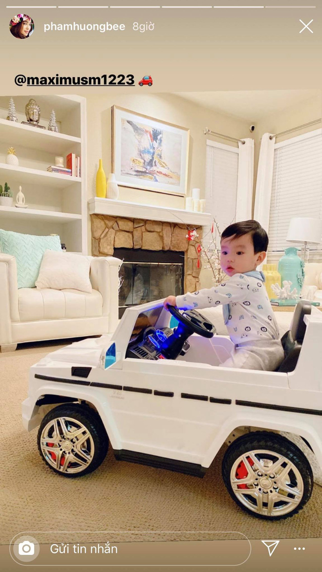 Không công khai danh tính nhưng Phạm Hương lại khoe chồng chưa cưới và con trai yêu ơi là yêu” thế này-1