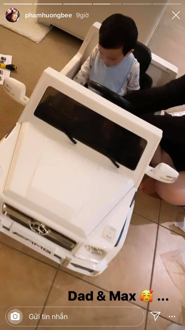 Không công khai danh tính nhưng Phạm Hương lại khoe chồng chưa cưới và con trai yêu ơi là yêu” thế này-2