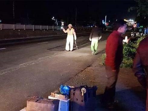 Tìm thấy chiếc xe sang biển tứ quý đâm chết nam thanh niên lúc về quê ăn Tết