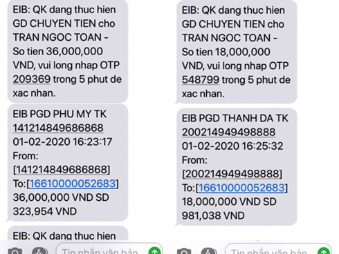 Cảnh báo nhiều chiêu lừa đảo chiếm đoạt tiền trong tài khoản ngân hàng-2