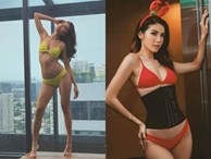 Cận cảnh vẻ đẹp nóng bỏng của siêu mẫu Minh Tú ở tuổi 29
