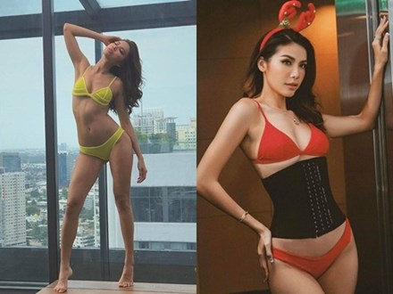 Cận cảnh vẻ đẹp nóng bỏng của siêu mẫu Minh Tú ở tuổi 29