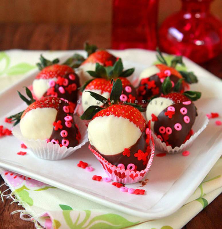 Dâu tây đắp mask chocolate phiên bản sai trái mùa Valentine: Shop nào bán cái này đề nghị có tâm chút, không thì lứa đôi chia lìa!-4