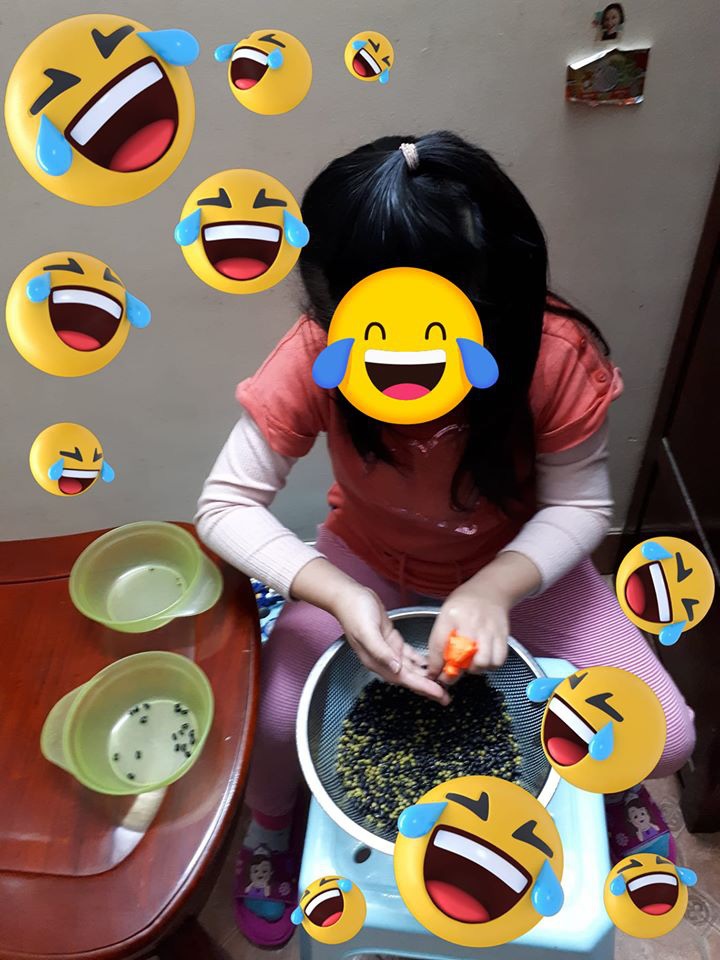 Con nghỉ học để tránh dịch corona, mẹ trẻ ở Hà Nội áp dụng cách giết thời gian cho con cực hay được mọi người hưởng ứng rần rần-1
