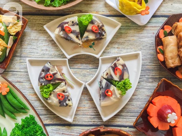 Mâm cúng chay ấn tượng - đẹp mắt - tuyệt ngon cho ngày Rằm tháng Giêng-2