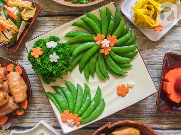 Mâm cúng chay ấn tượng - đẹp mắt - tuyệt ngon cho ngày Rằm tháng Giêng-5