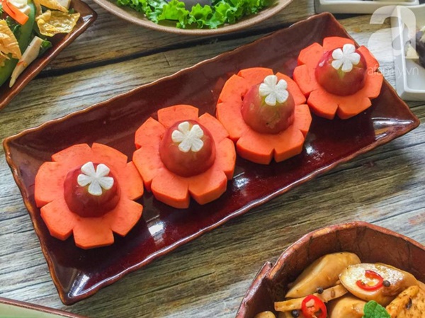 Mâm cúng chay ấn tượng - đẹp mắt - tuyệt ngon cho ngày Rằm tháng Giêng-8