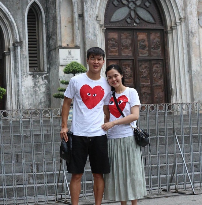 Trước khi đám cưới, Duy Mạnh và Quỳnh Anh thường diện đồ đôi đắt đỏ-3