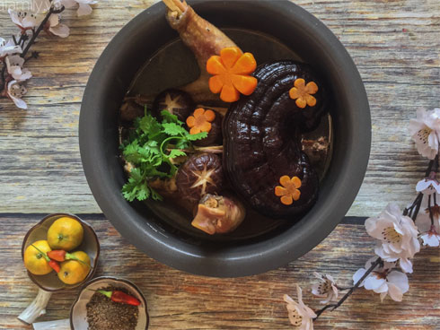 Hễ cuối tuần là cả nhà tôi lại yêu cầu món mì gà hầm, ăn mùa đông thì không thể đỉnh hơn!-6