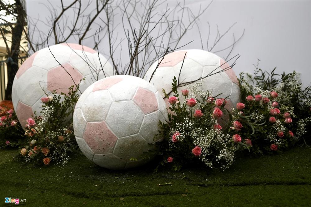 Rạp cưới Lâu đài cổ tích phủ kín sân bóng quê nhà Duy Mạnh-6