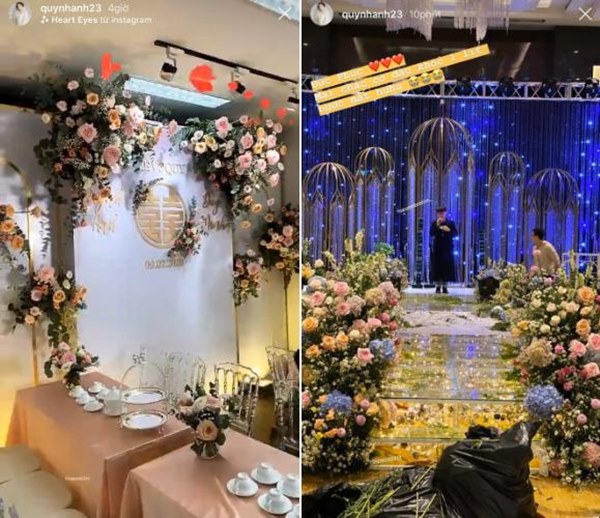 Duy Mạnh hôn Quỳnh Anh tại lễ đường cưới-47