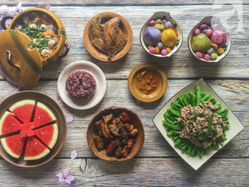 Mâm cơm cuối tuần 