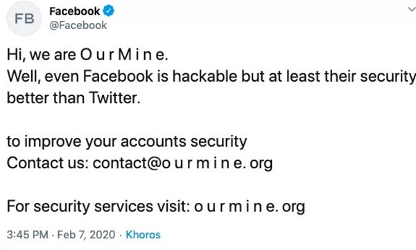 Tài khoản chính thức Facebook bị hack, thủ phạm là người quen-1