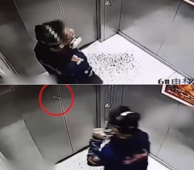 Đang lúc cẩn trọng phòng dịch corona, con trai lại thản nhiên nhổ nước bọt trong thang máy khiến mẹ phải xin mọi người tha thứ-1