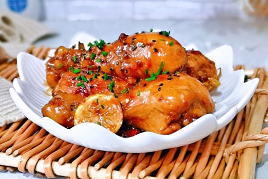 Mẹ làm đùi gà xốt mật ong thơm ngon, con chẳng còn đòi ra ngoài ăn