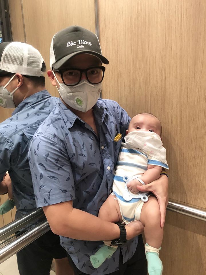 Phòng virus Corona cẩn thận như cậu bé Subeo, bịt kín mặt hệt Ninja Lead”, dân mạng đồng loạt nhận xét 1 câu vô cùng hài hước-3