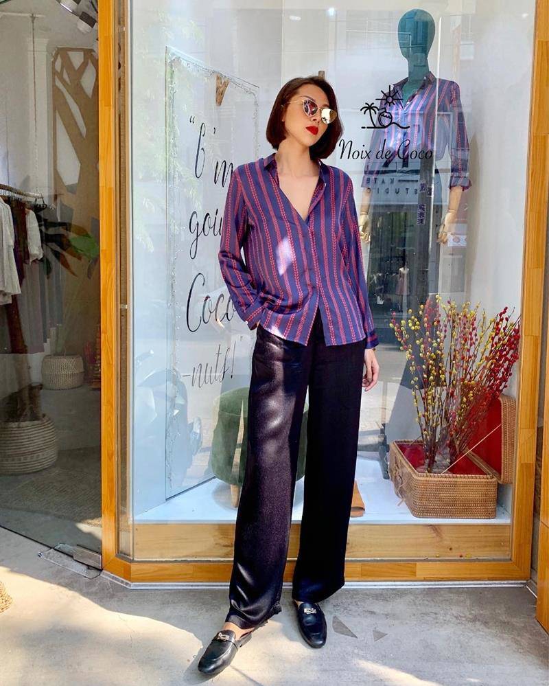 Trang phục đinh của sao Việt: Ngọc Trinh mê áo cúp ngực, U40 Lệ Quyên có sở thích táo bạo-23