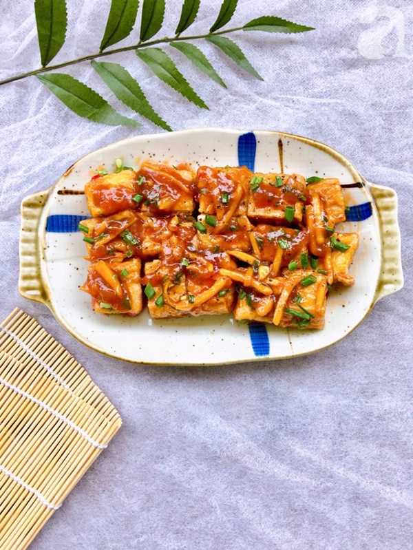 Bữa tối lạ miệng với món đậu xốt me chua ngọt ngon cơm-10