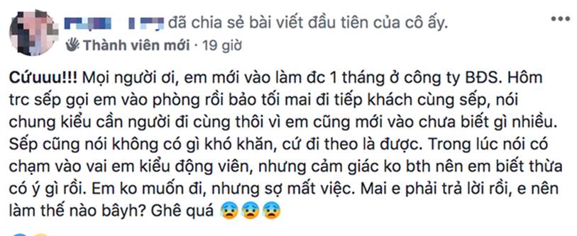 Bị sếp bảo đi tiếp khách cùng, nàng công sở bàng hoàng vì dân mạng khuyên cô nên mang theo... bao cao su!-1