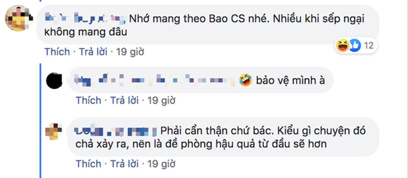 Bị sếp bảo đi tiếp khách cùng, nàng công sở bàng hoàng vì dân mạng khuyên cô nên mang theo... bao cao su!-4