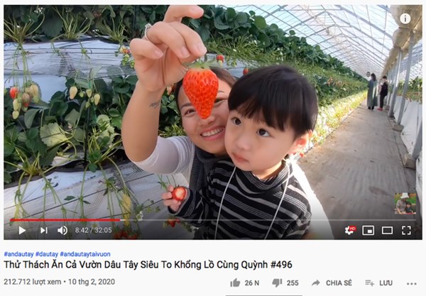 Đánh liều cho bé Sa xuất hiện lại trong vlog, Quỳnh Trần JP ngay lập tức phải đổi tên clip vì bị Youtube sờ gáy lần nữa?-3