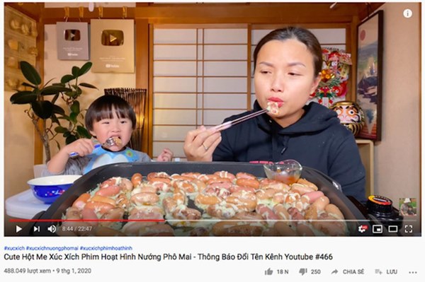 Đánh liều cho bé Sa xuất hiện lại trong vlog, Quỳnh Trần JP ngay lập tức phải đổi tên clip vì bị Youtube sờ gáy lần nữa?-4