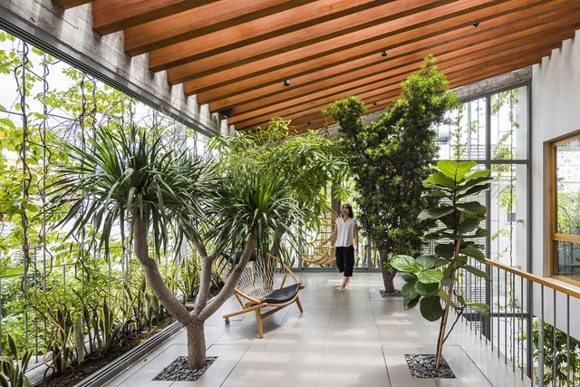 Nhà 3 tầng ở Sài Gòn khiến báo Tây bất ngờ vì đẹp như rừng nhiệt đới-8