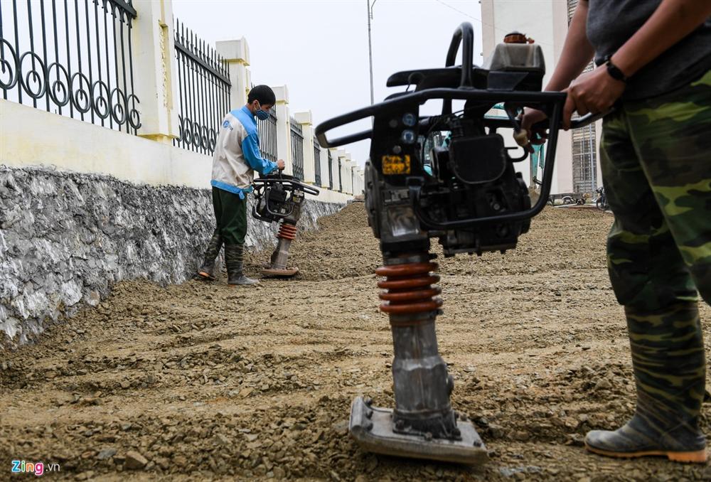 Vĩnh Phúc biến trường nghệ thuật thành bệnh viện dã chiến-8