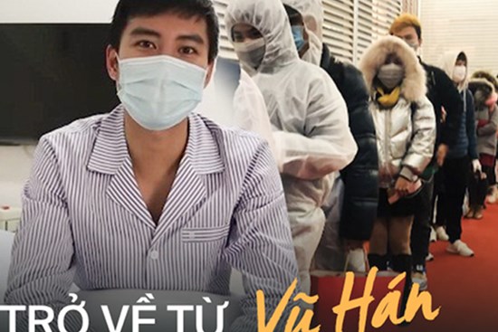 Chia sẻ của một trong số 30 người Việt được đón về từ tâm dịch Vũ Hán: Nhìn thấy bầu trời quê hương là muốn khóc òa, đêm qua đã ngủ ngon sau 20 ngày toàn gặp ác mộng