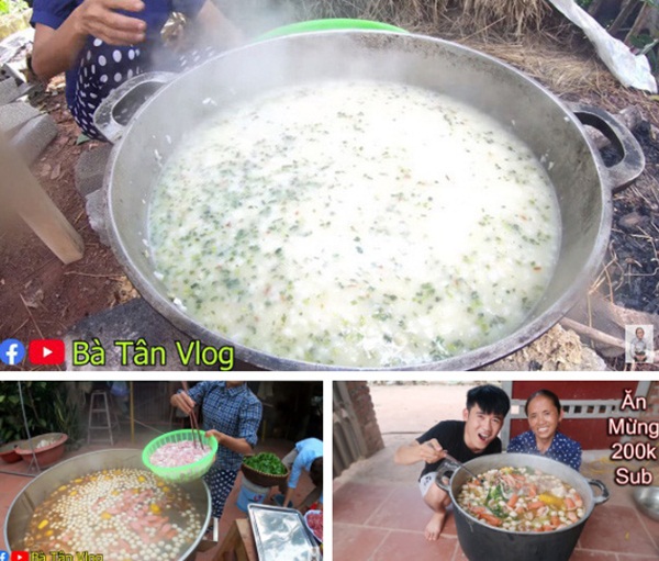 Bà Tân Vlog làm món trứng khổng lồ chiên nước mắm, dân mạng tinh ý phát hiện sự kết hợp nguyên liệu dễ gây ngộ độc-4