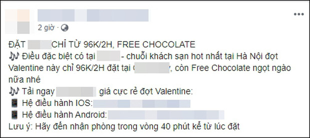 Khách sạn tình yêu kiểu 50 sắc thái  gây xôn xao dịp Valentine, liên tục tung chiêu mời chào trên mạng xã hội-6