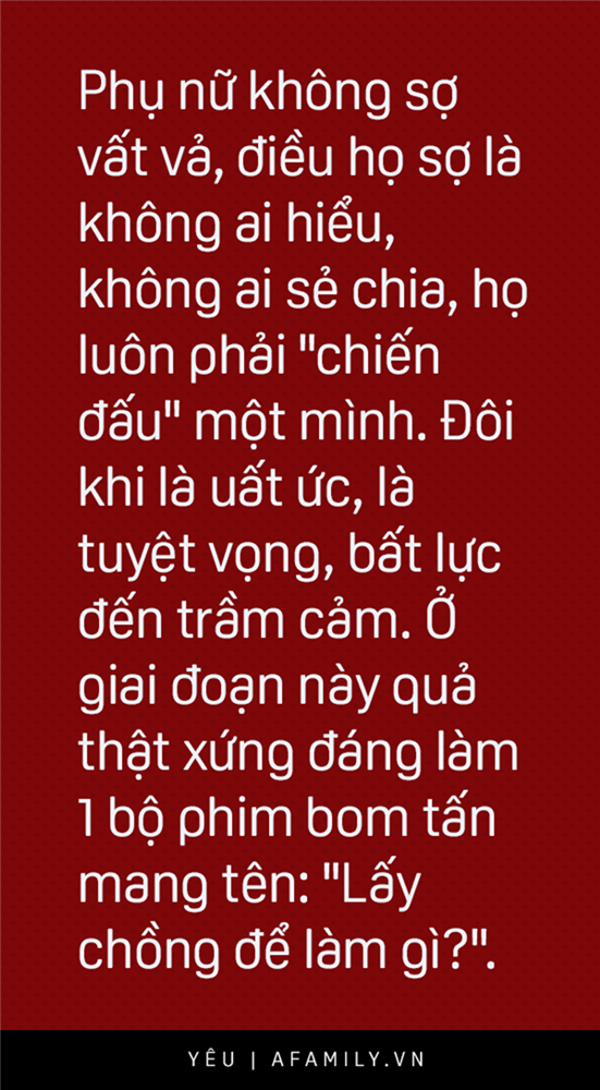 Hai câu chuyện nghịch lý của người vợ khi mang tiếng có chồng mà không khác gì mẹ đơn thân: Đàn ông thích vô hình hay chữ tình chẳng đủ lớn!-2