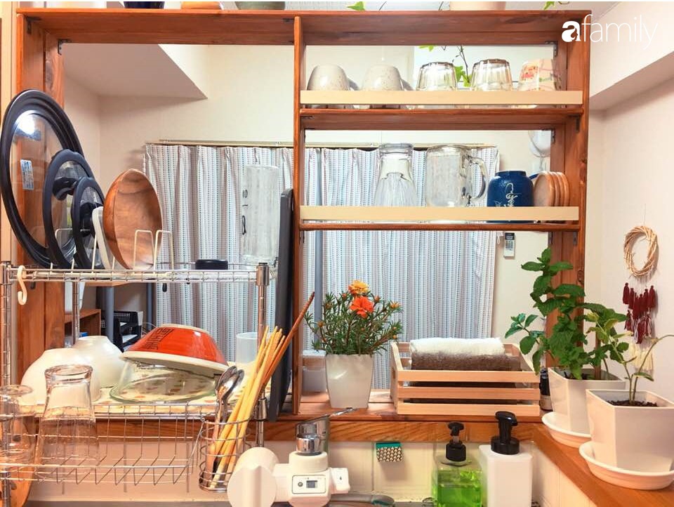 Nàng dâu Việt ở Nhật tự tay cải tạo và trang trí căn hộ đi thuê đẹp tới nỗi chị em mắt tròn mắt dẹt thán phục-7
