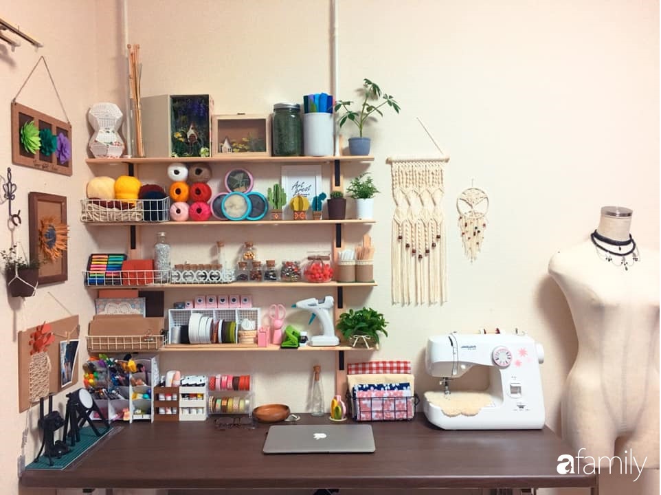 Nàng dâu Việt ở Nhật tự tay cải tạo và trang trí căn hộ đi thuê đẹp tới nỗi chị em mắt tròn mắt dẹt thán phục-21