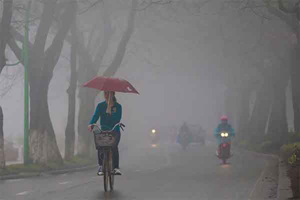 Dự báo thời tiết ngày 15/2, Hà Nội đón gió mùa đông bắc-2